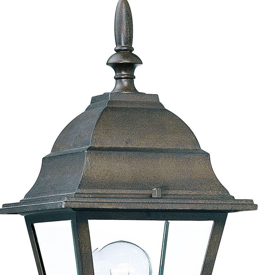 Swing Arm Outdoor Wall Light - Antique Brown