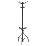 Kiefer - 12 Hook Freestanding Metal Coat Rack Hat Hanger - Black by CoasterEveryday | Bel Furniture
