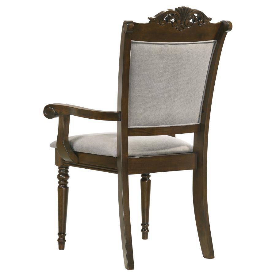 Willowbrook - Wood Dining Arm Chair (Set of 2) - Chestnut