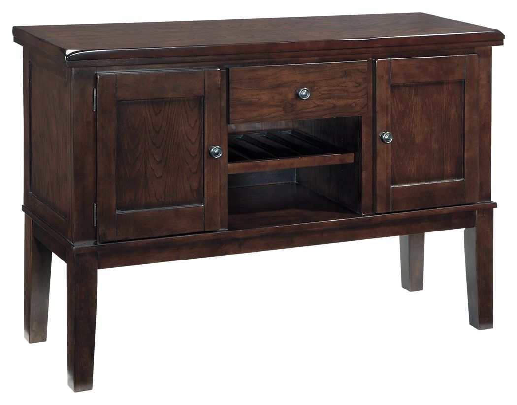 Haddigan - Dark Brown - Dining Room Server by Signature Design by Ashley® | Bel Furniture