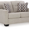 Mahoney - Loveseat Pearl Silver by Signature Design by Ashley® | Bel Furniture
