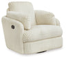 Tie-breaker - Swivel Glider Recliner White by Signature Design by Ashley® | Bel Furniture