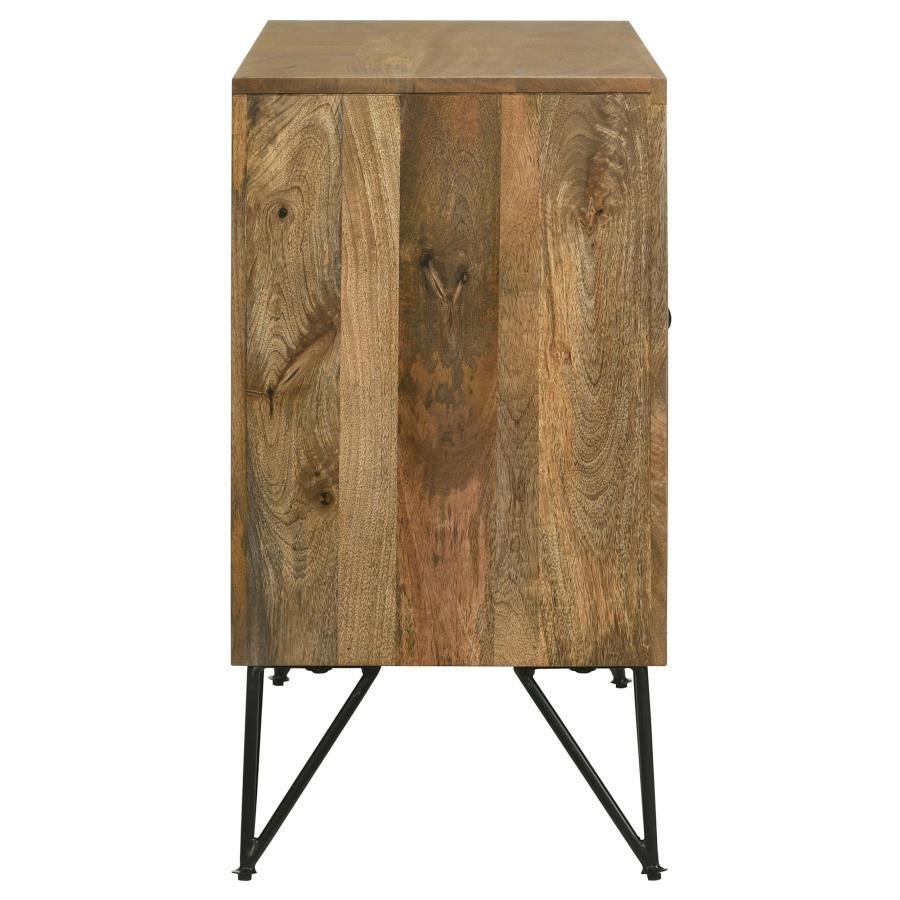 Eileen - 2 Door Wood Storage Accent Cabinet - Natural