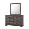 Coralee - Dresser, Mirror Dark Brown by Crown Mark | Bel Furniture
