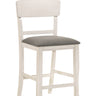 Conner - Counter Height Chair (Set of 2) White by Crown Mark | Bel Furniture