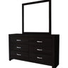 Jaylen - Dresser, Mirror Black by Crown Mark | Bel Furniture