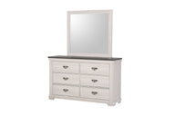 Leighton - Dresser, Mirror White by Crown Mark | Bel Furniture