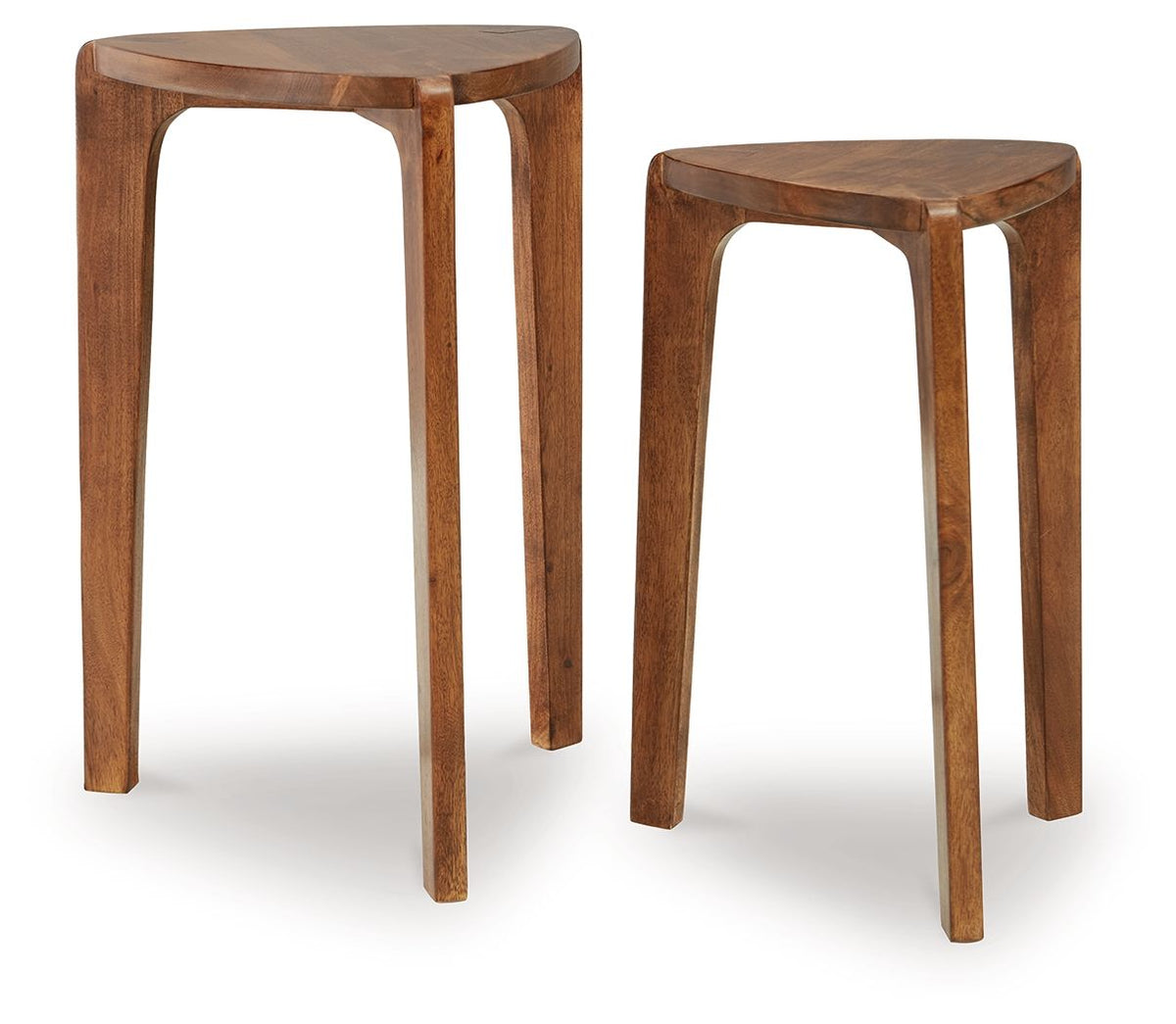 Brynnleigh - Medium Brown - Accent Table Set (Set of 2) by Signature Design by Ashley® | Bel Furniture