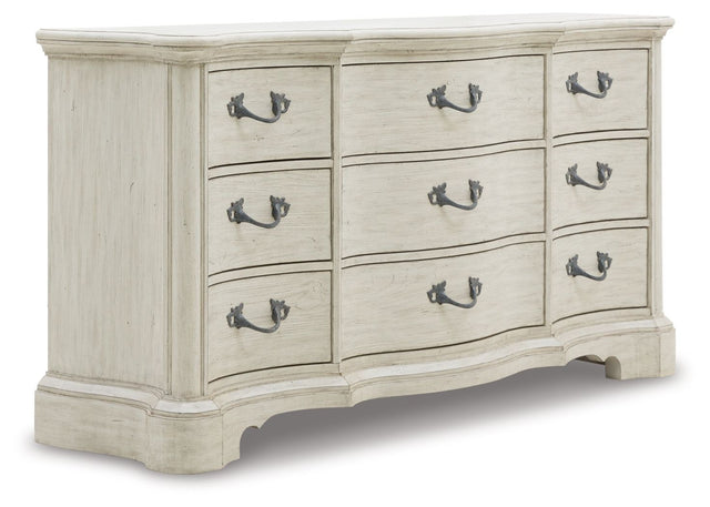 Arlendyne - Antique White - Dresser by Signature Design by Ashley® | Bel Furniture