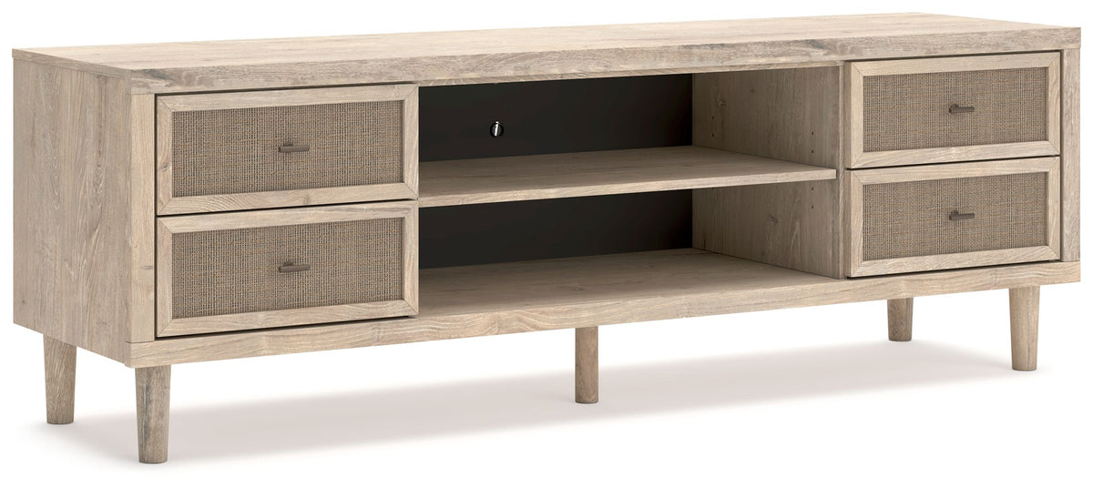 Cielden - Two-tone - Extra Large TV Stand by Signature Design by Ashley® | Bel Furniture