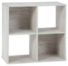Paxberry - Four Cube Organizer White 4 Cubes by Signature Design by Ashley® | Bel Furniture