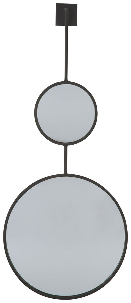 Brewer - Black - Accent Mirror by Signature Design by Ashley® | Bel Furniture