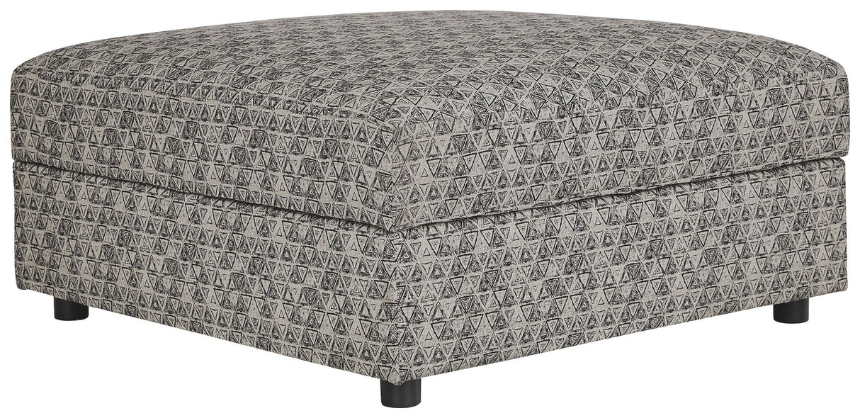 Kellway - Bisque - Ottoman With Storage by Signature Design by Ashley® | Bel Furniture