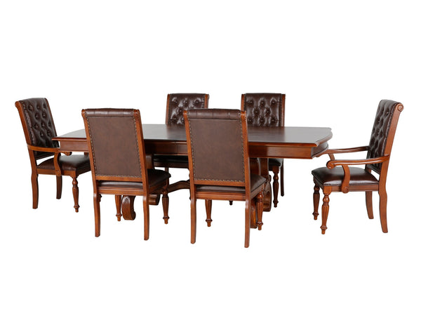 7 PIECE DINING ROOM SET - BEL Furniture