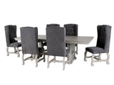 ASPEN / MAGNOLIA 7 PIECE DINING ROOM SET by Mollai Collections | Bel Furniture
