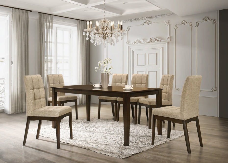 7 PIECE DINING ROOM SET - BEL Furniture