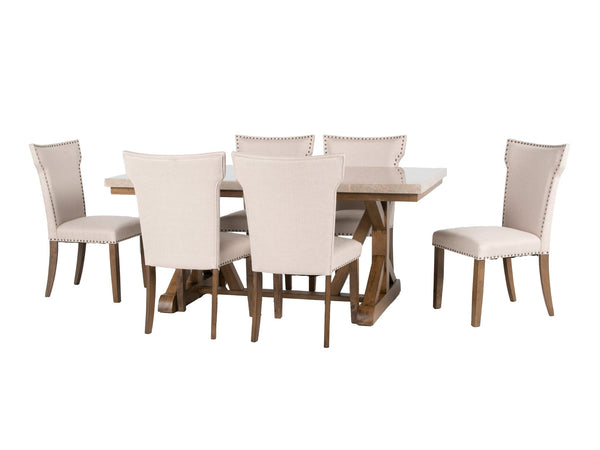 7 PIECE DINING ROOM SET - BEL Furniture