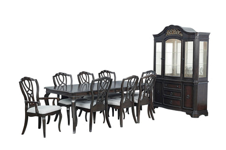 9 PIECE DINING ROOM SET by Mollai Collections | Bel Furniture