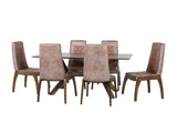 7 PIECE DINING ROOM SET by Mollai Collections | Bel Furniture