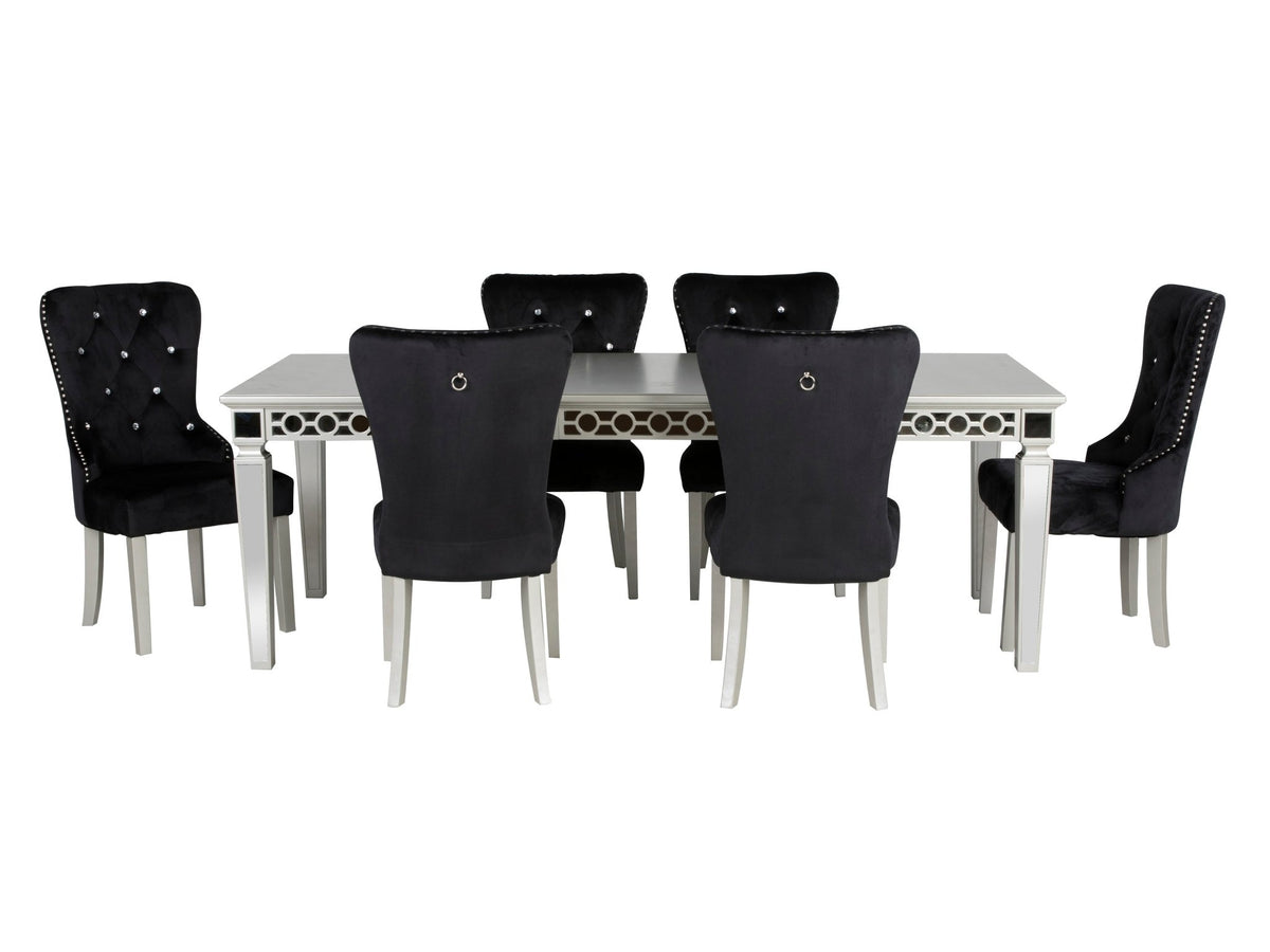 7 PIECE DINING SET by Mollai Collections | Bel Furniture