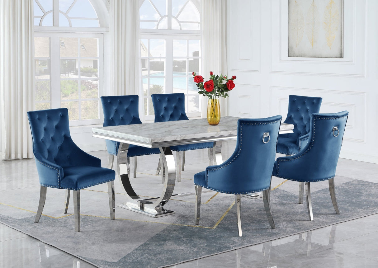 7 PIECE DINING SET by Mollai Collections | Bel Furniture