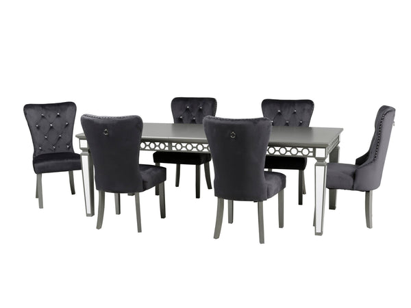 7 PIECE DINING SET - BEL Furniture