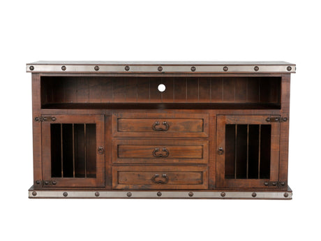 HACIENDA 70" TV STAND by Mollai Collections | Bel Furniture