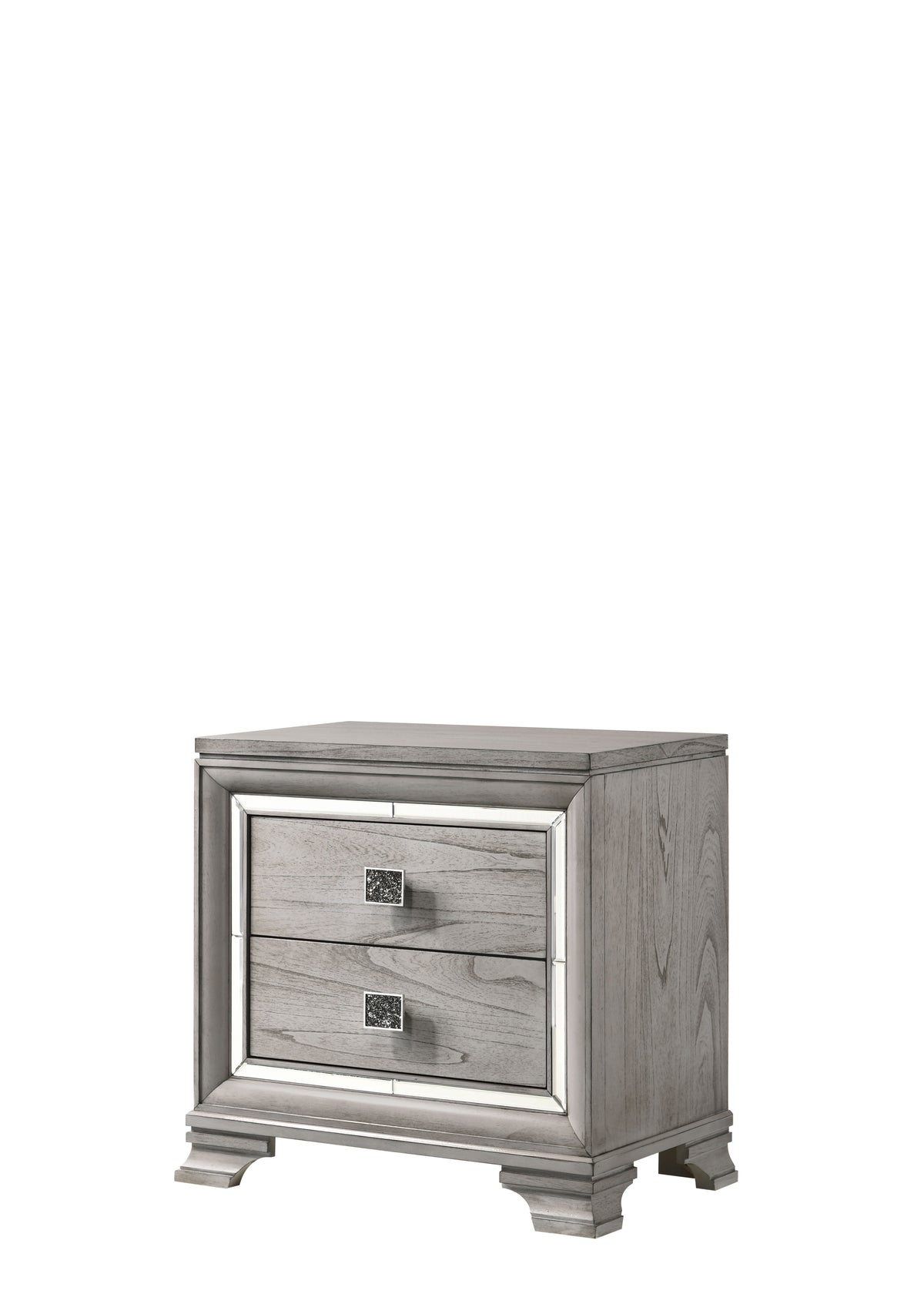 Vail - Nightstand - Gray by Crown Mark | Bel Furniture