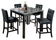 Maysville - Black - Square Counter TBL Set (Set of 5) by Signature Design by Ashley® | Bel Furniture