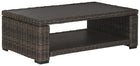 Grasson Lane - Rectangular Cocktail Table - Brown