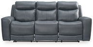 Mindanao - Pwr Rec Sofa With Adj Headrest Dark Gray by Signature Design by Ashley® | Bel Furniture