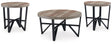 Deanlee - Grayish Brown / Black - Occasional Table Set (Set of 3) by Signature Design by Ashley® | Bel Furniture