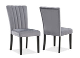 Pascal - Side Chair (Set of 2) - Gray by Crown Mark | Bel Furniture