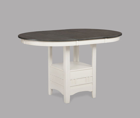 Hartwell - Counter Height Table White by Crown Mark | Bel Furniture