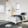 Fortman - Panel Bedroom Set White by Signature Design by Ashley® | Bel Furniture