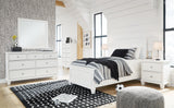 Fortman - Panel Bedroom Set White by Signature Design by Ashley® | Bel Furniture