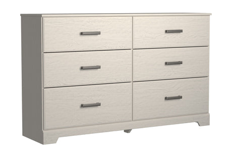 Stelsie - White - Six Drawer Dresser by Signature Design by Ashley® | Bel Furniture