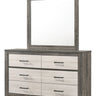 Rhett - Dresser, Mirror White by Crown Mark | Bel Furniture