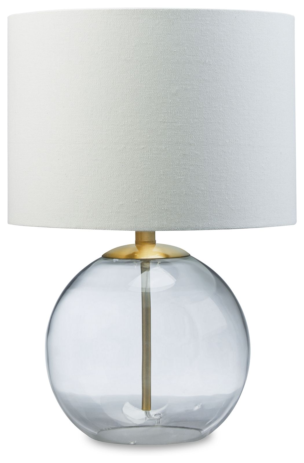 Samder - White - Glass Table Lamp by Signature Design by Ashley® | Bel Furniture