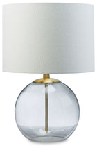 Samder - Glass Table Lamp  - White