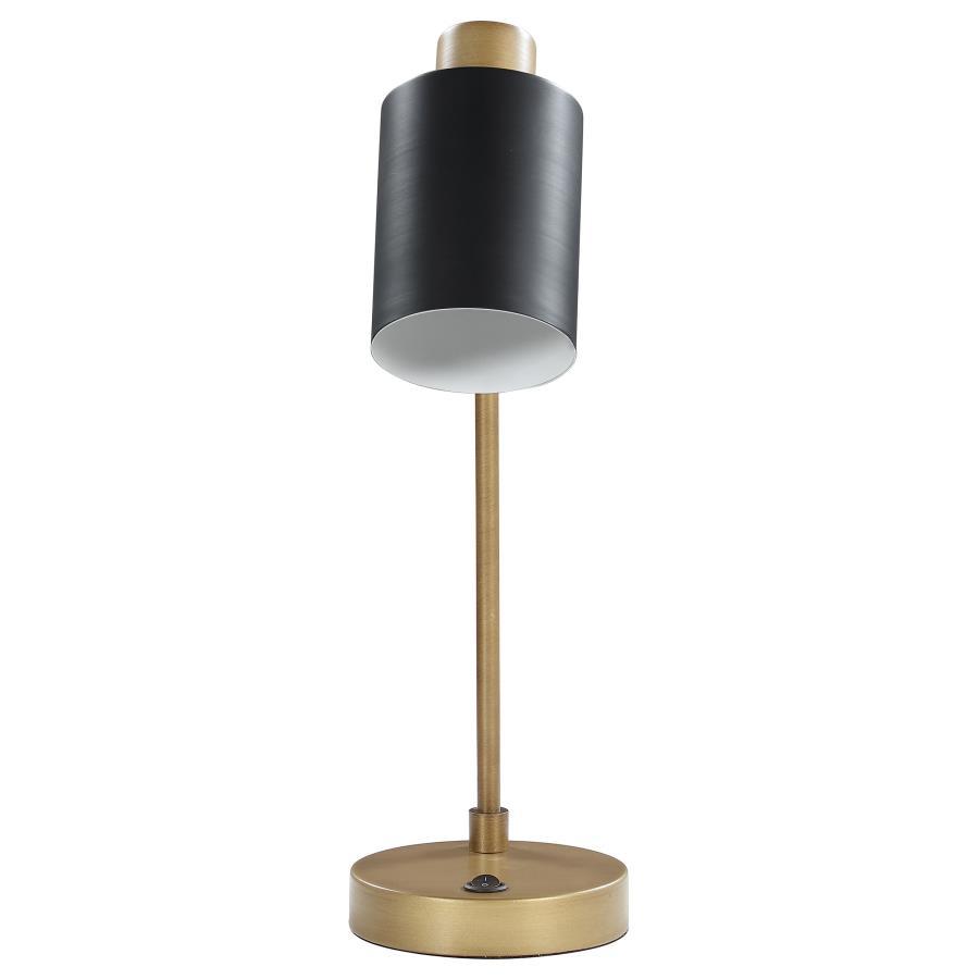 Cherise - Adjustable Angle Table Lamp - Antique Brass