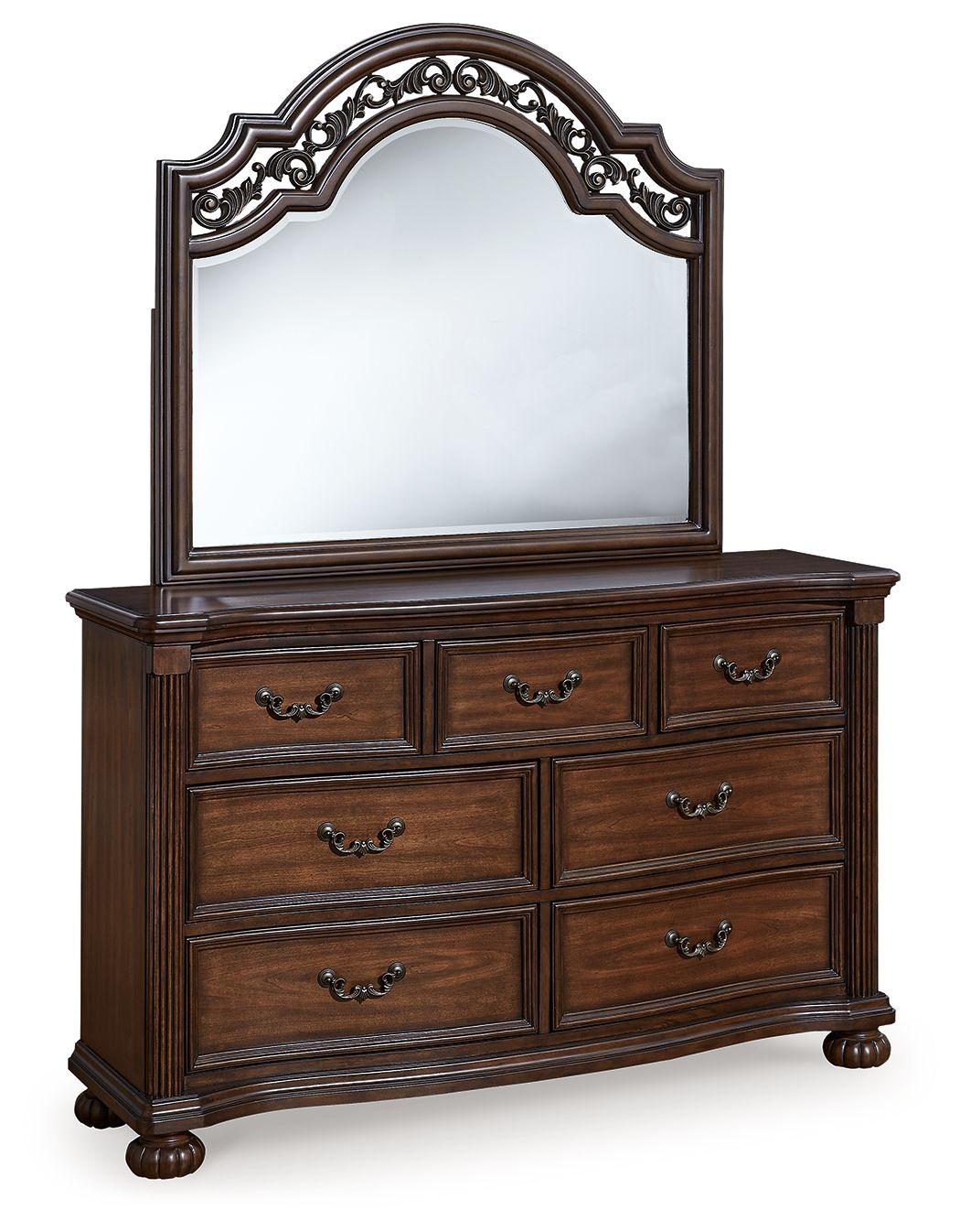 Lavinton - Brown - Dresser And Mirror by Signature Design by Ashley® | Bel Furniture