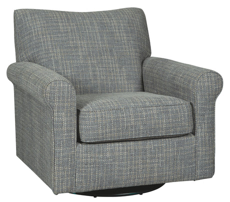 Renley - Ash - Swivel Glider Accent Chair by Signature Design by Ashley® | Bel Furniture