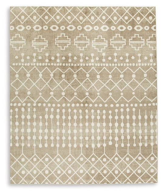 Bunchly - Rug Light Brown 8' x 10' by Signature Design by Ashley® | Bel Furniture