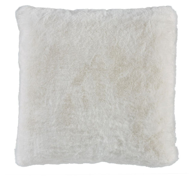 Gariland - Faux Fur Pillow White by Signature Design by Ashley® | Bel Furniture