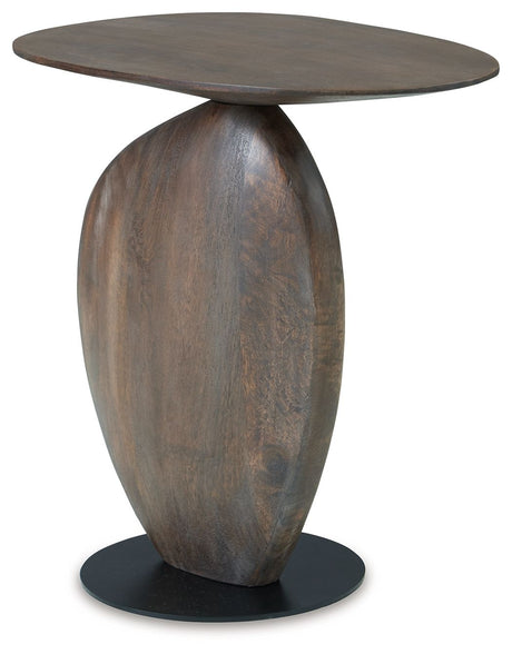 Cormmet - Brown / Black - Accent Table by Signature Design by Ashley® | Bel Furniture