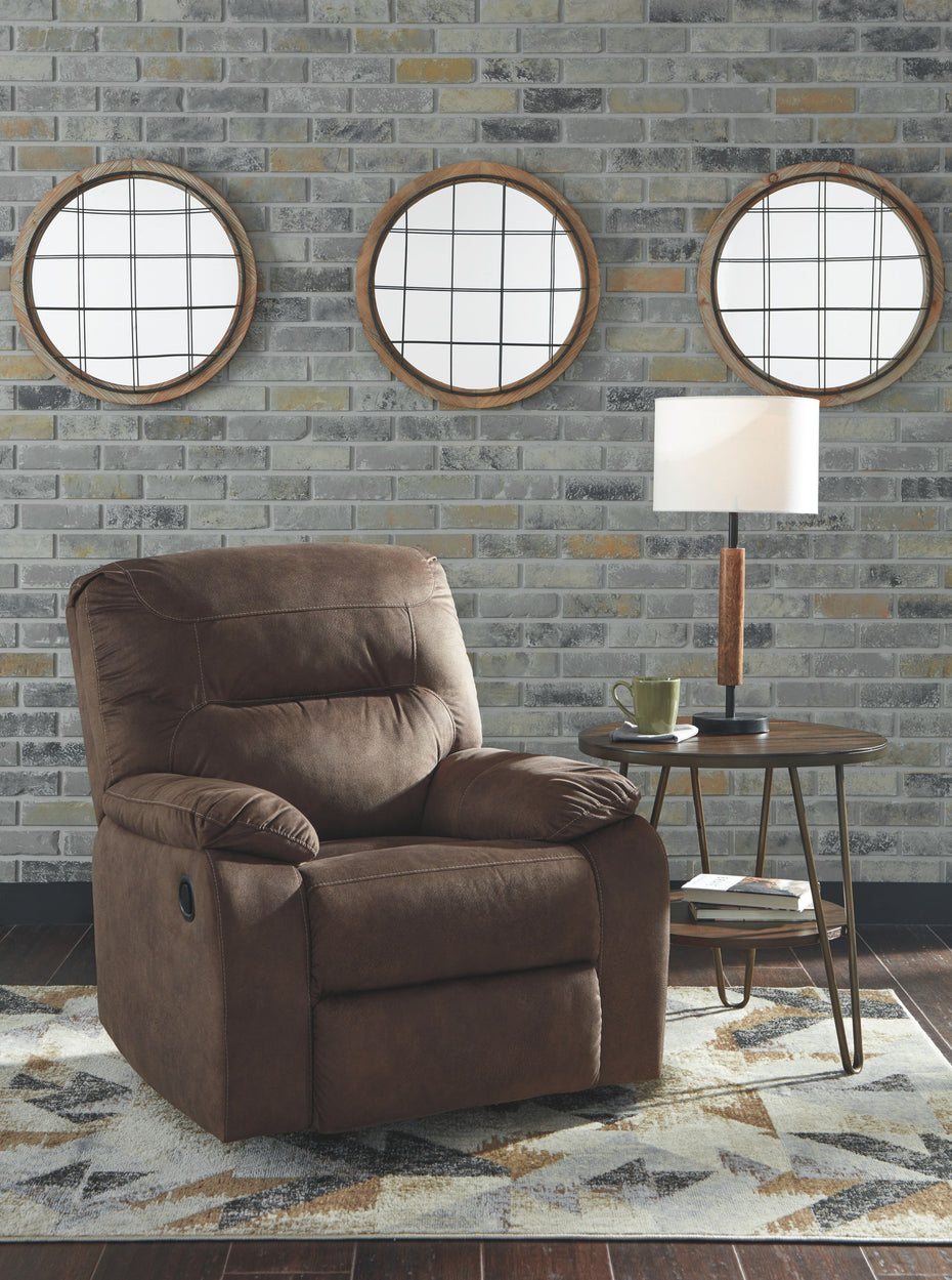 Bolzano - Coffee - 3 Pc. - Reclining Sofa, Loveseat, Rocker Recliner