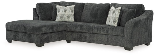 Biddeford -Sectional Black by Signature Design by Ashley® | Bel Furniture