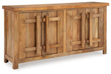 Dresor - Natural - Accent Cabinet by Signature Design by Ashley® | Bel Furniture