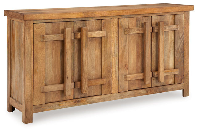 Dresor - Natural - Accent Cabinet by Signature Design by Ashley® | Bel Furniture